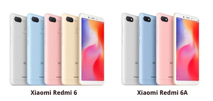 Xiaomi Redmi 6 Unterschied