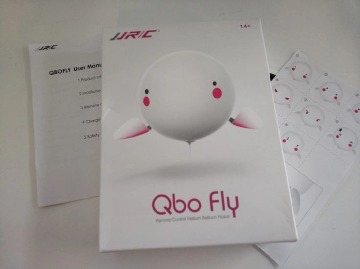 JJRC Qbofly Helium Ballon Verpackung