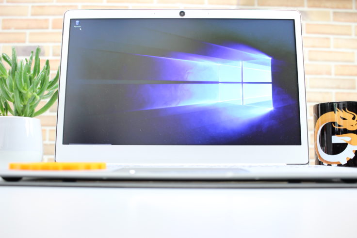 Jumper EZBook X4 Laptop Blickwinkelstabilität vertikal