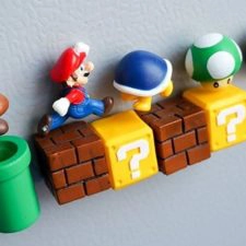 Super Mario Magnet-Set Sammlung