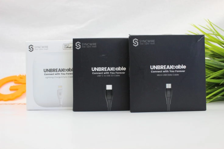 Syncwire UNBREAKcabel Ladekabel Verpackung