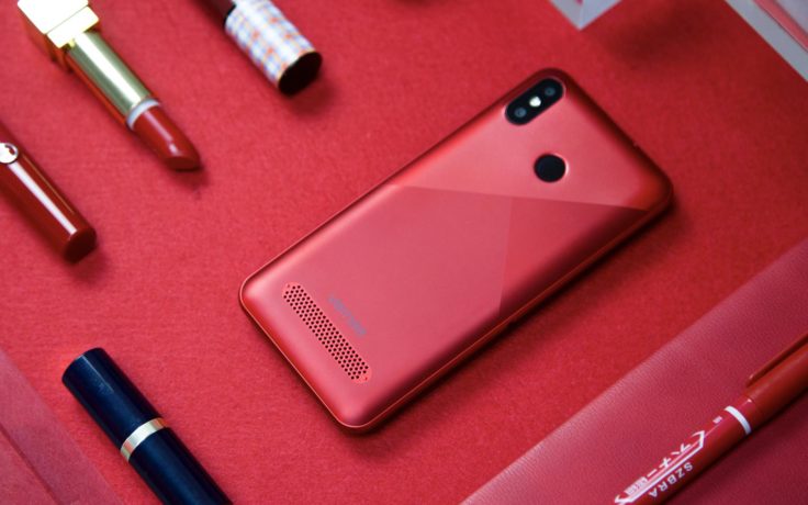 Vernee T3 Pro Smartphone Rückseite Rot