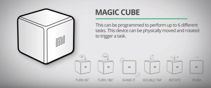 Xiaomi Aqara Magic Cube Funktionen