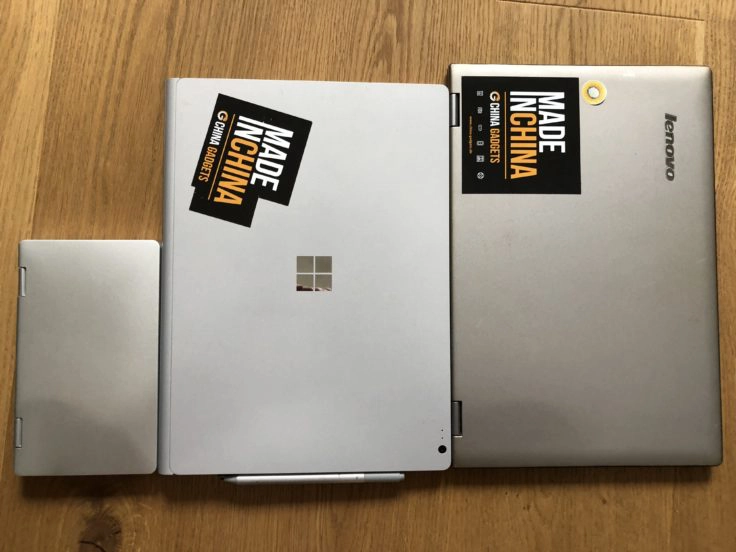 One Mix vs. Microsoft Surface Book 2 vs. Lenovo Yoga 2 Pro 