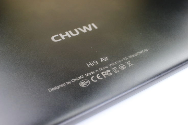 Chuwi Hi9 Air Tablet CE-Kennzeichnung