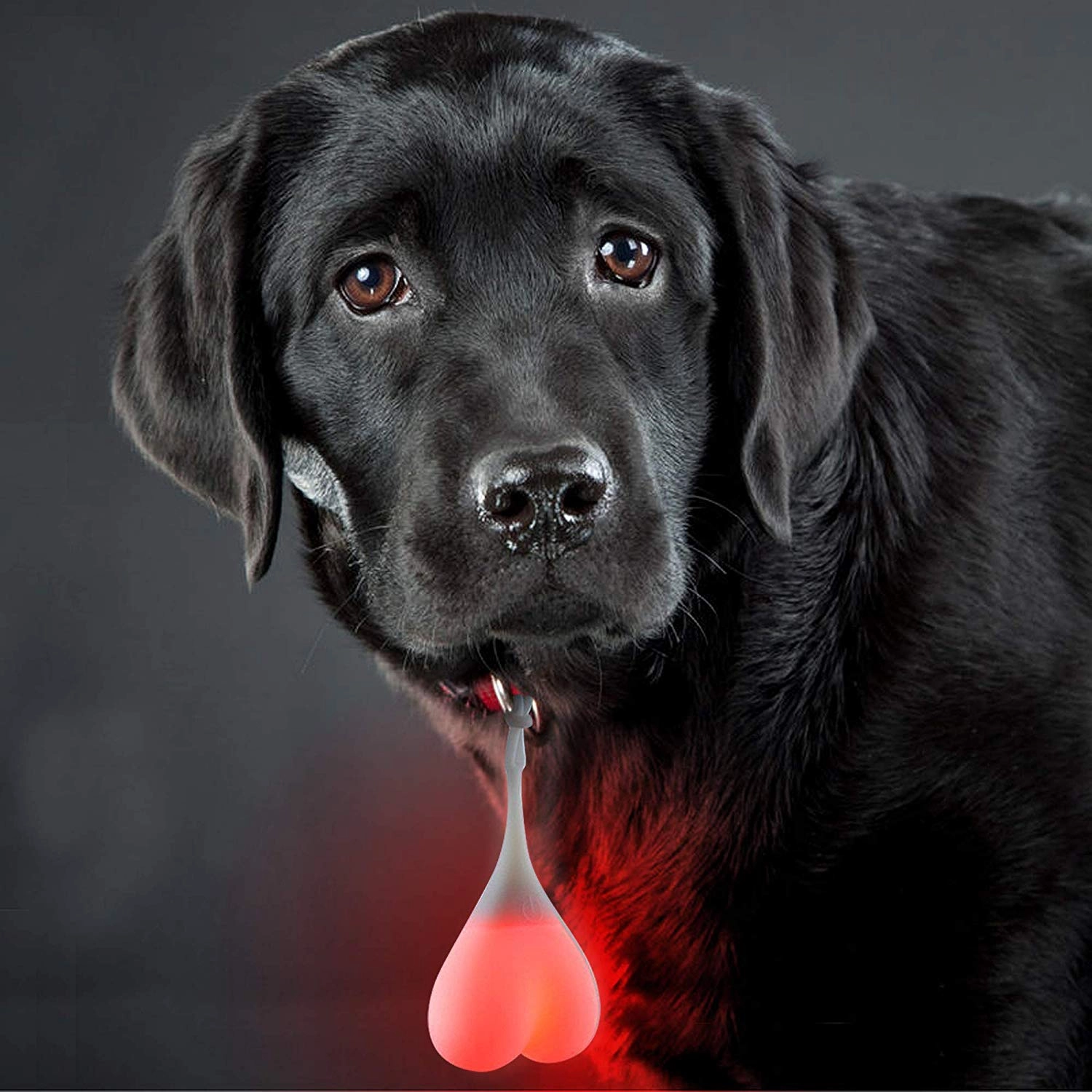 Fahrrad-Rücklicht in Herzform