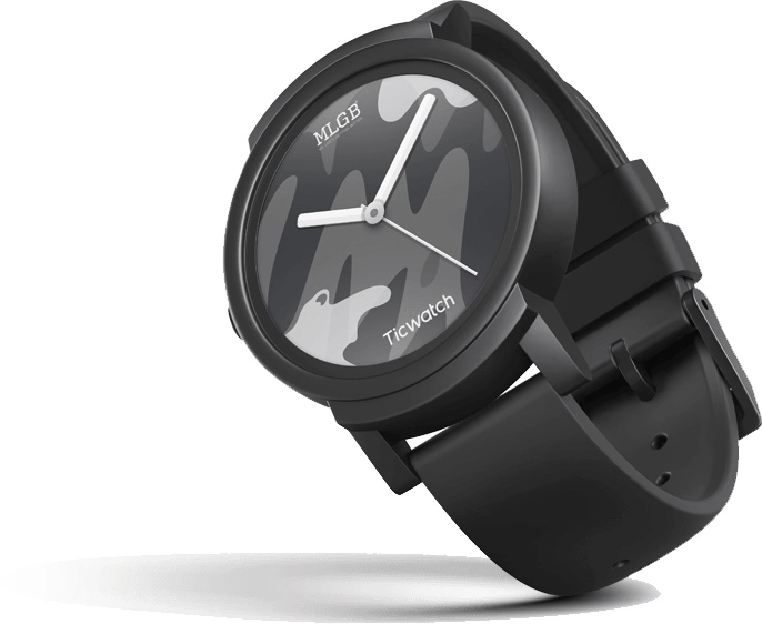ticwatch e super lightweight smart watch