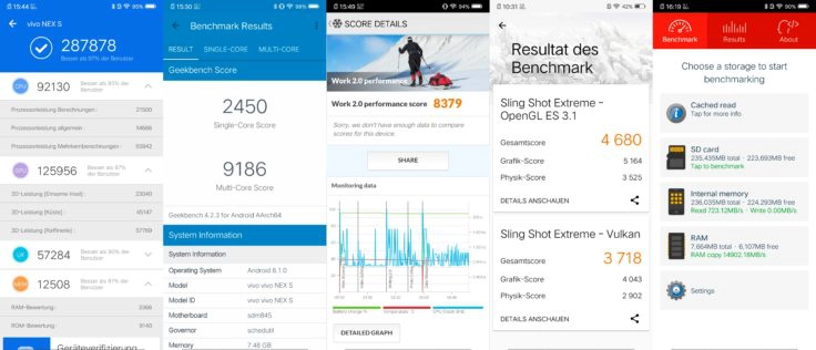 Vivo NEX Ultimate Benchmarks