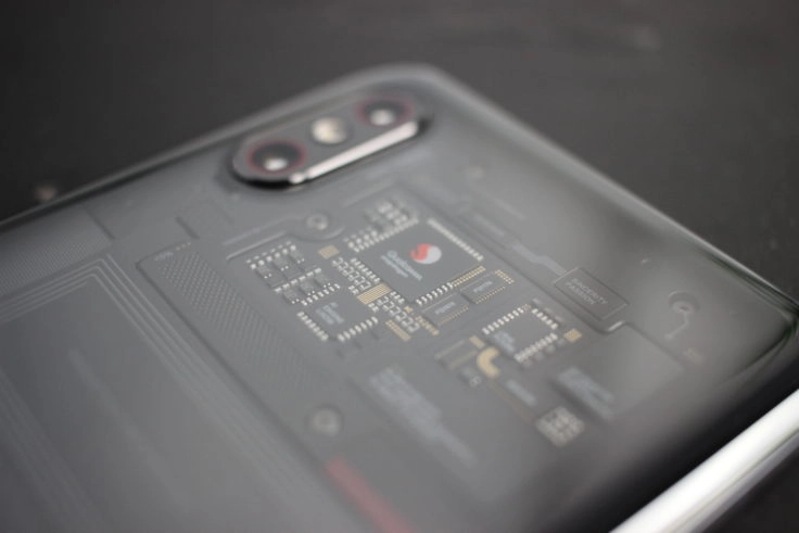 Xiaomi Mi 8 Explorer Edition Rückseite transparent