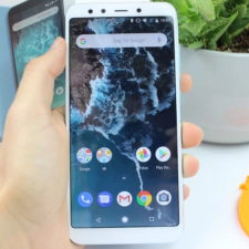 Xiaomi Mi A2 Smartphone in Hand