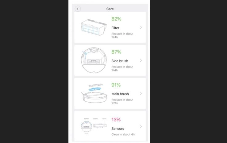 Xiaomi RoboRock Sweep One S50 Saugroboter App Ersatzteile