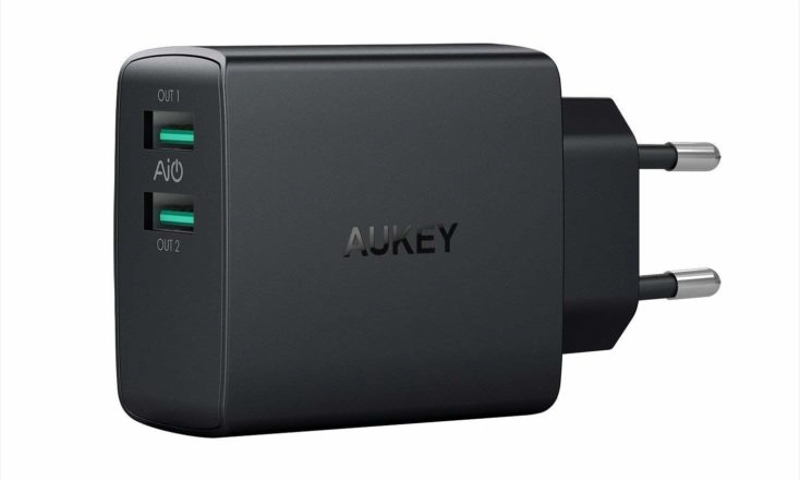 AUKEY USB Ladegeraet 2 USB Ports