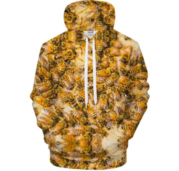 Bienen-Hoodie