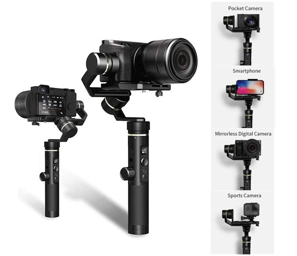 FeiyuTech G6 Plus Gimbal für DSLM-Kameras bis 800 Gramm