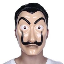 Haus des Geldes-Maske Dali