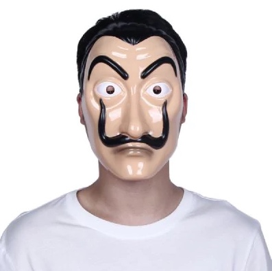 Haus des Geldes-Maske Dali