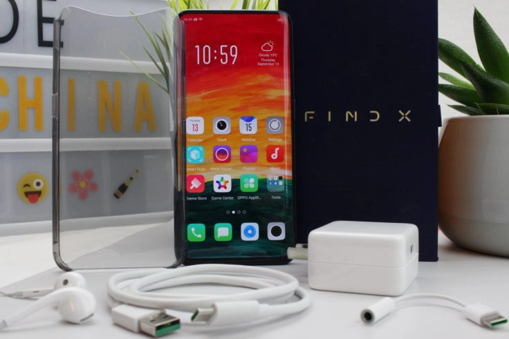 Oppo Find X Lieferumfang