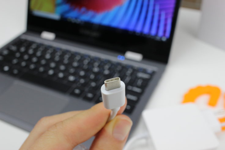 Teclast F5 convertible Notebook USB-C Ladekabel