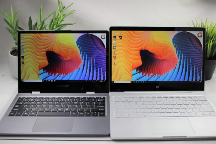 Teclast F5 vs. Xiaomi Mi Notebook Air