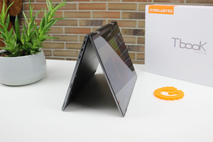 Teclast F5 Convertible Laptop als Tablet
