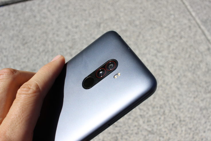 Xiaomi Pocophone F1 Rückseite Verarbeitung