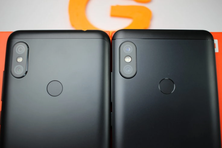 Xiaomi Redmi Note 6 Pro vs Note 5 Rückseite Xiaomi Redmi Note 6 Pro vs Note 5 Rückseite