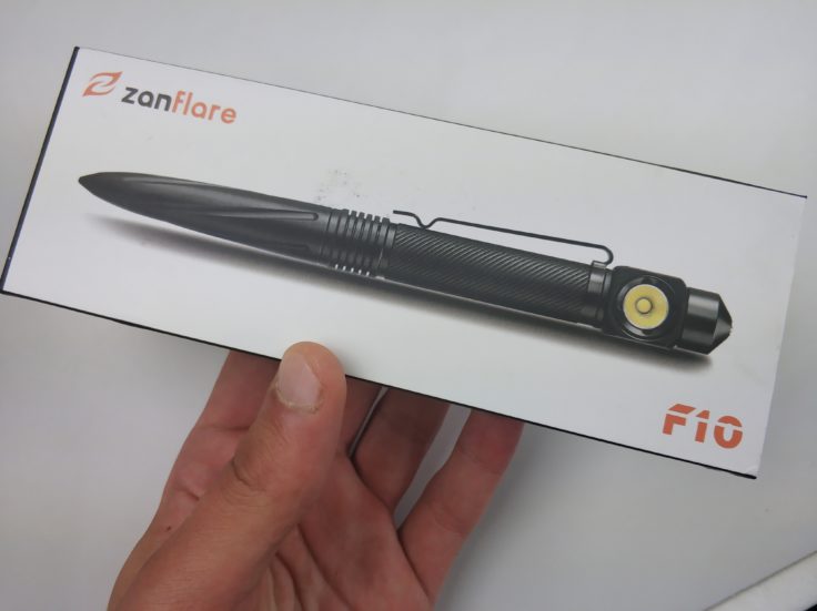 Zanflare F10 Tactical Pen Verpackung
