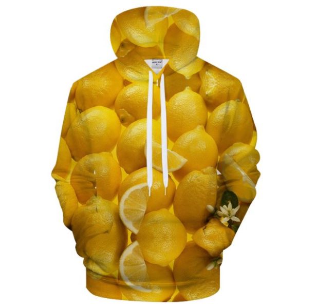 Zitrone-Hoodie