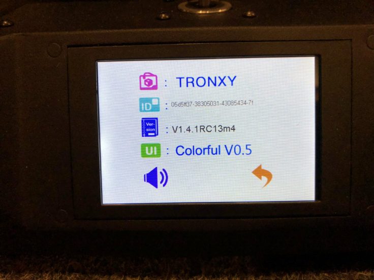 tronxy display