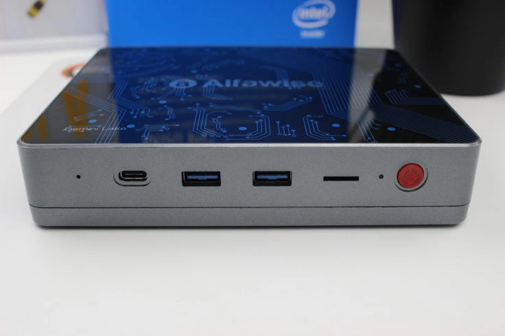 Alfawise T1 Mini-PC Anschlüsse