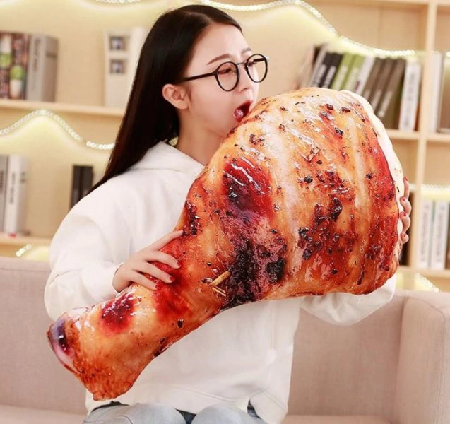 Fleisch-Schenkel-Kissen