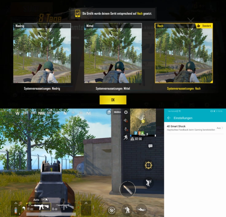 Honor Play Gaming PUBG Smart Shock