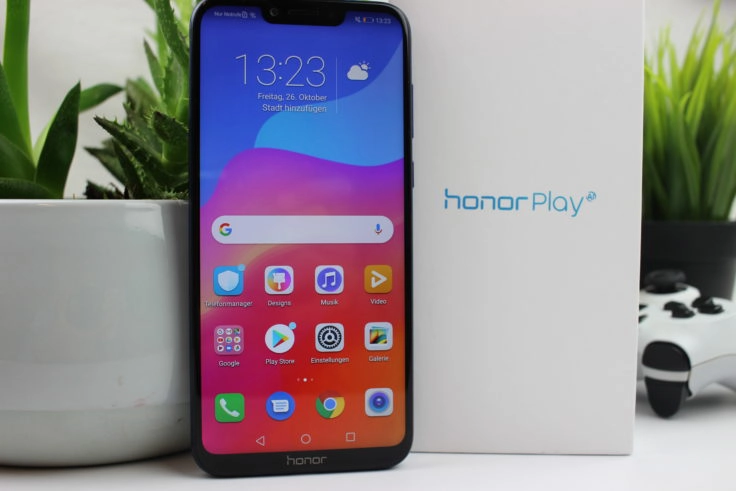 Honor Play Smartphone Verpackung