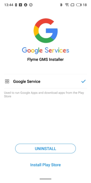 Meizu 16 Flyme Google Installer