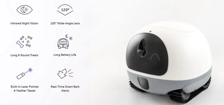 VAVA Pet Cam Haustierroboter Funktionen