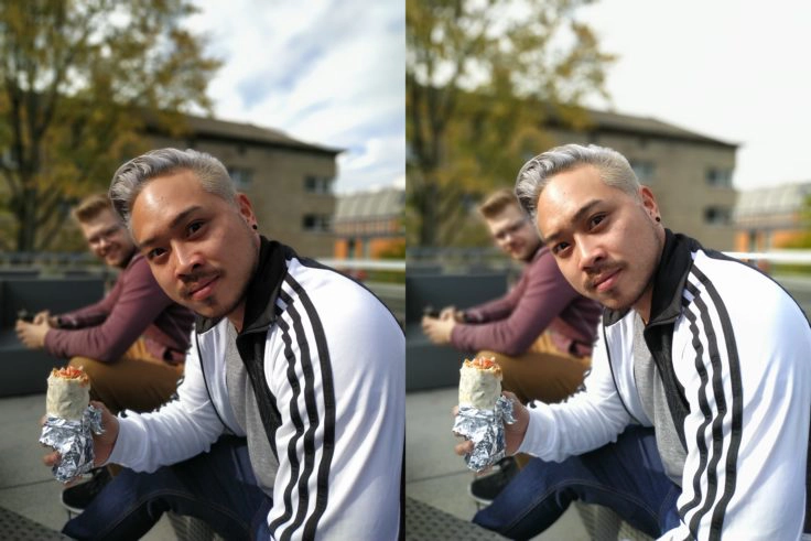 Xiaomi Redmi Note 6 Pro Portrait keine AI vs AI