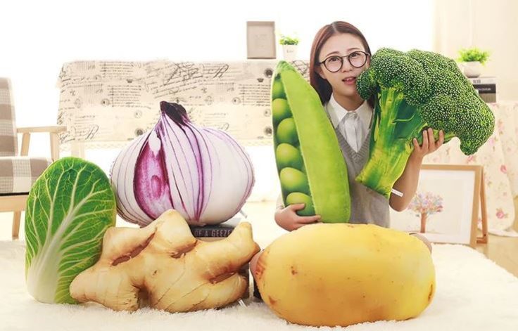 Gemüse-Kissen