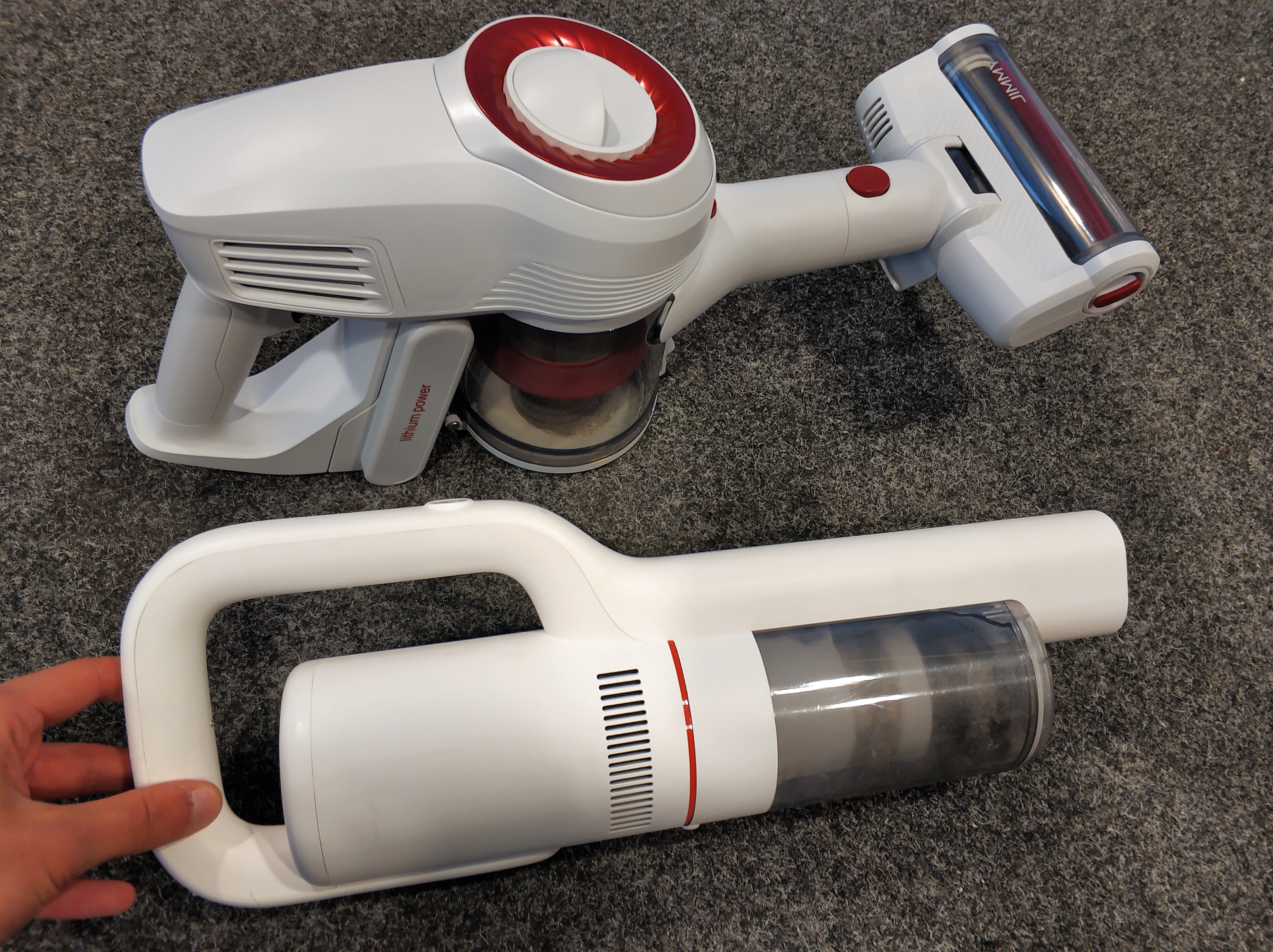 Jimmy JY51 Roidmi F8 Akkustaubsauger Vergleich Handsauger