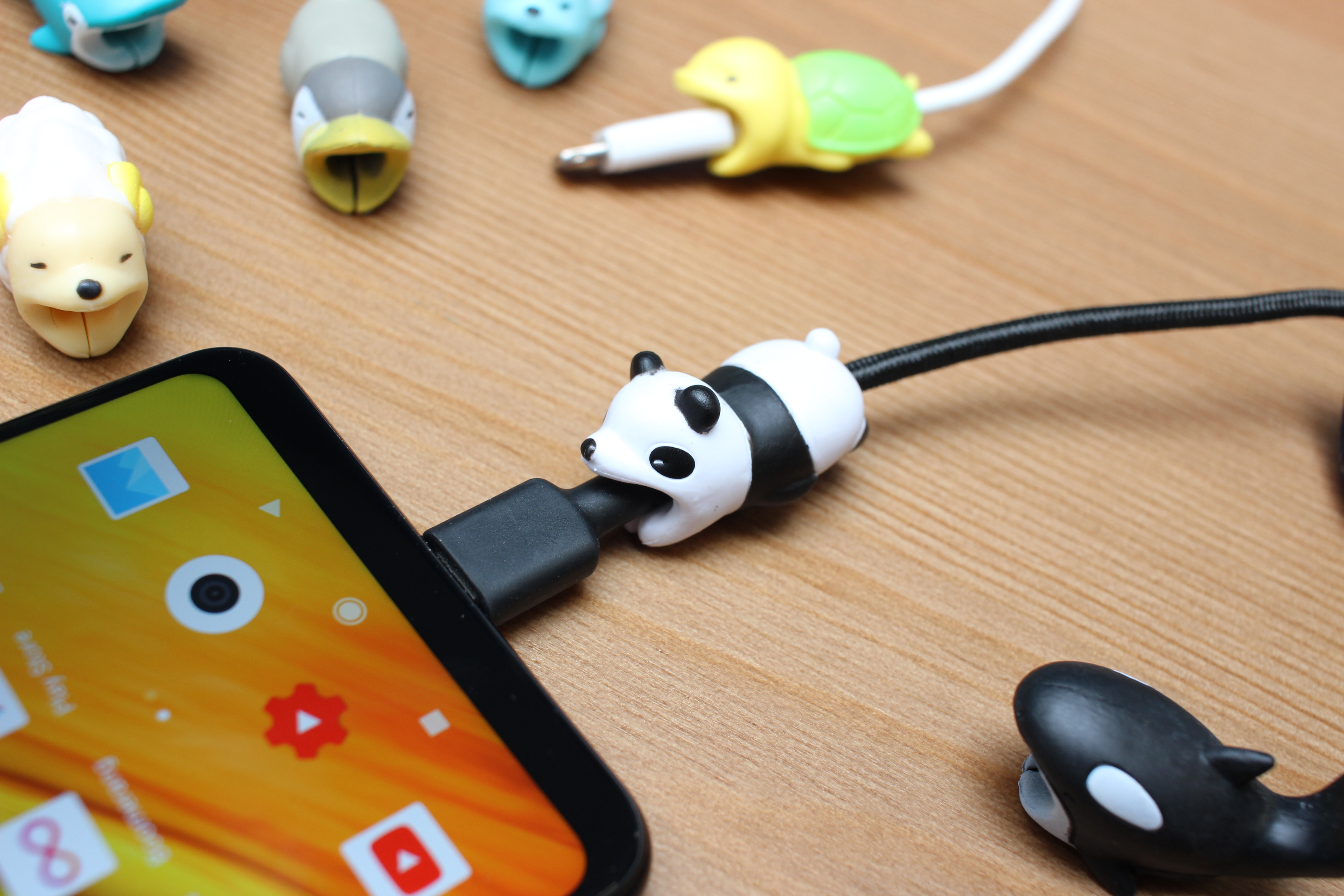 Kabelschutz Tier Panda