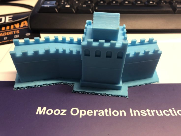 Mooz 3D-Drucker Chinesische Mauer