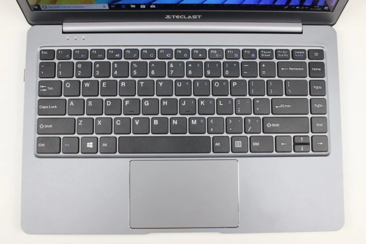 Teclast F6 Touchpad und Tastatur