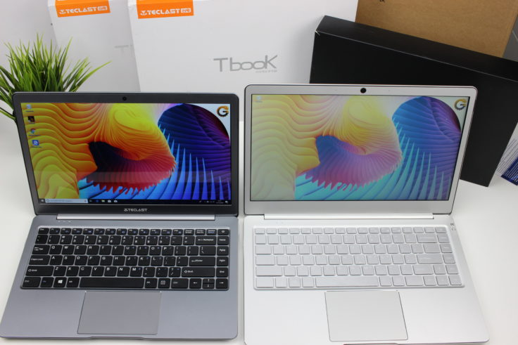Teclast F6 vs EZBook X4 Blickwinkelstabilität