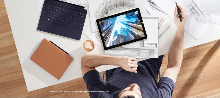 Teclast X6 Pro zum Arbeiten