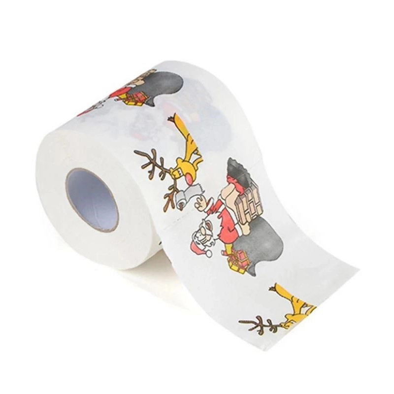Weihnachtliches Toilettenpapier Fur Festtagsstimmung Im Ganzen Haus