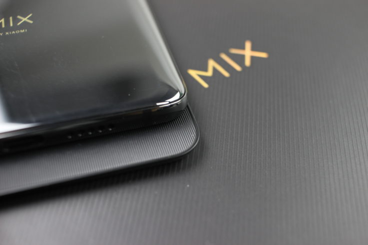 Xiaomi Mi Mix 3 Slider unten