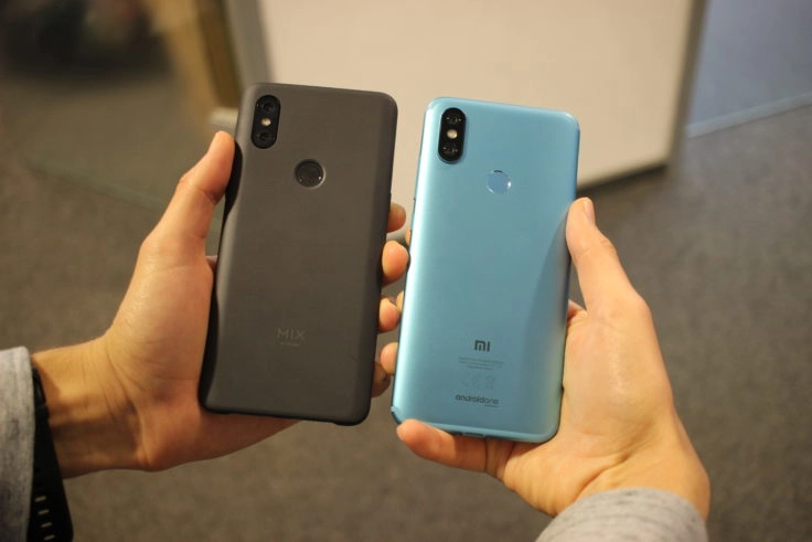 Xiaomi Mi Mix 3 vs Mi A2 Größenvergleich