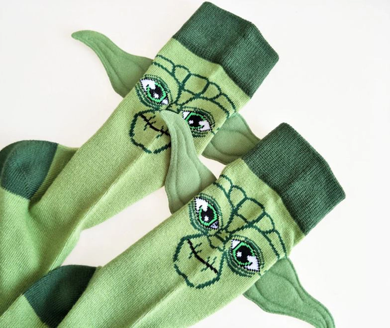 Yoda Socken mit Ohren