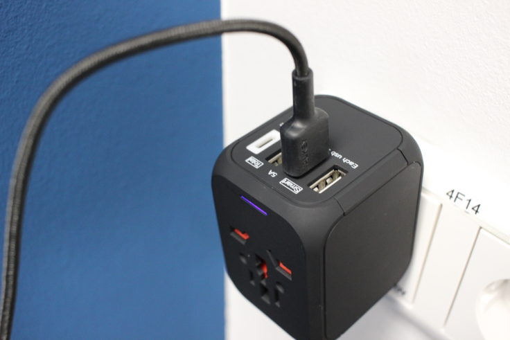 CHUNNO Reiseadapter USB Kabel
