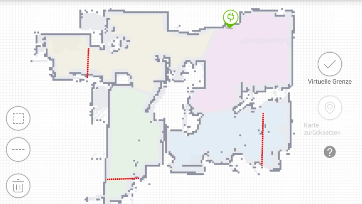 Ecovacs DEEBOT OZMO 930 Saugroboter App virtuelle Wände