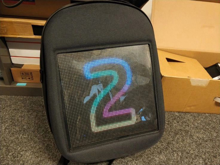 LED Rucksack bunte Zwei